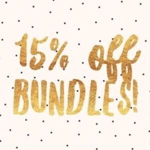 15% off all bundles!